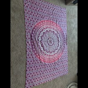 Pink and purple tapestry!